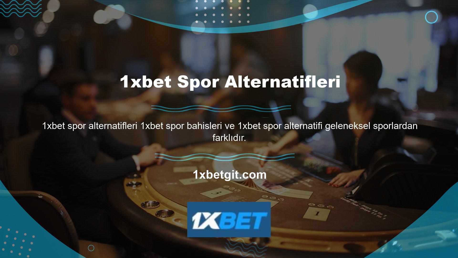 1xbet sunduğu her alanın ayrıntılarını önemseyen bir bahis sitesidir ve bilgisayarınızdaki veya mobil cihazınızdaki spor bölümünden istediğiniz herhangi bir alanı seçebilirsiniz